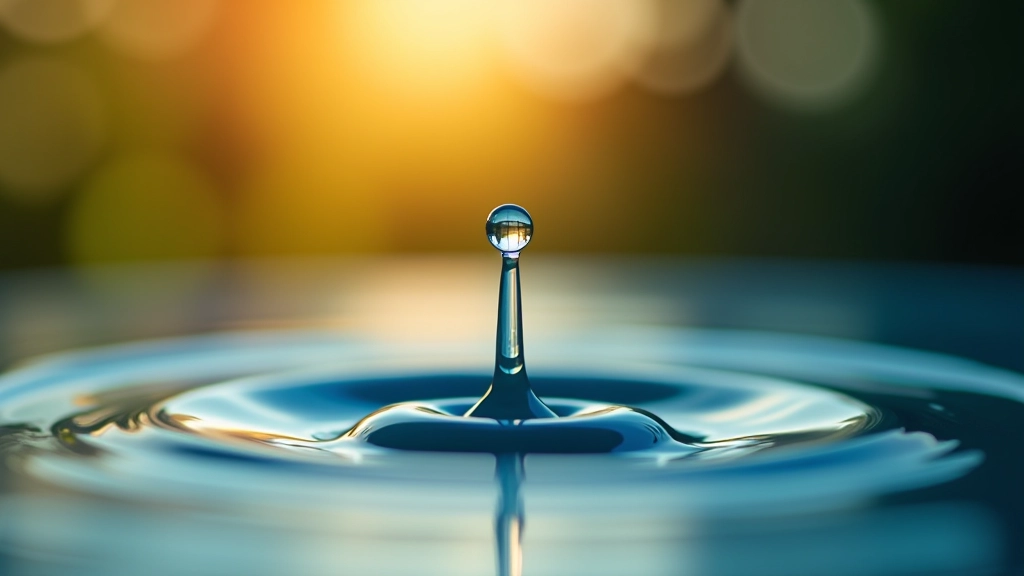 Configuración de material de gota con reflexión especular y opacidad parcial para transparencia realista